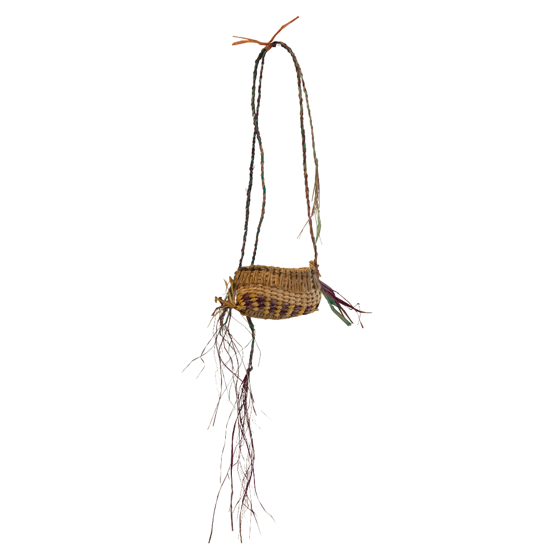 PAULA SAVAGE - Moa Island | 'Migi Bag #127' | Woven rafia + jute | 2026