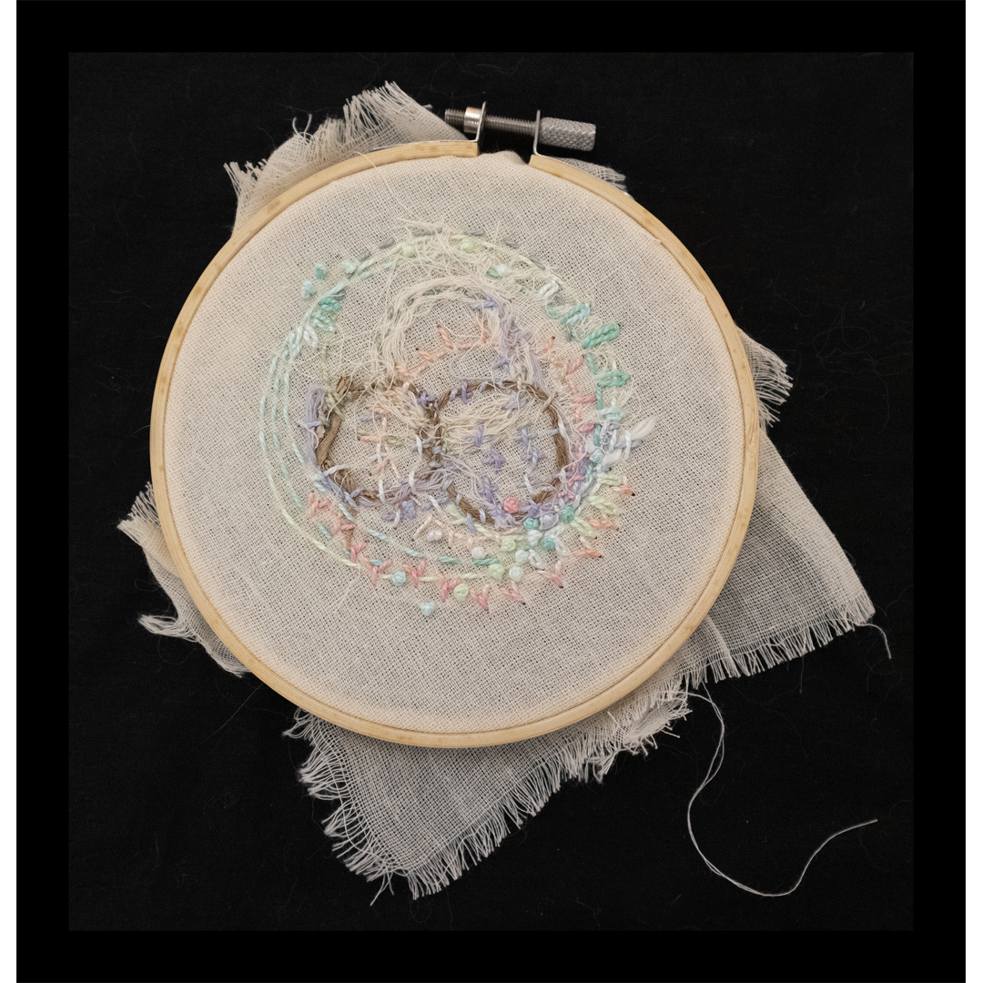KATE HUNTER | 'Delightful Chaos X' | Embroidery