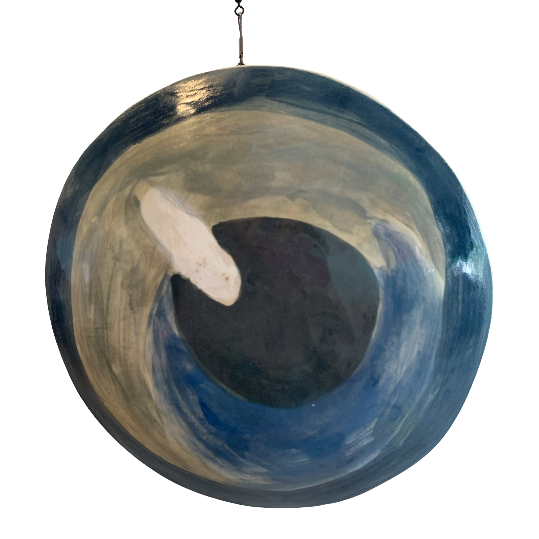 GABRIELLE COONEY | 'Elephant Fish - Callorhinchus Milii'| 2025 | ceramic | H190 x W190 mm