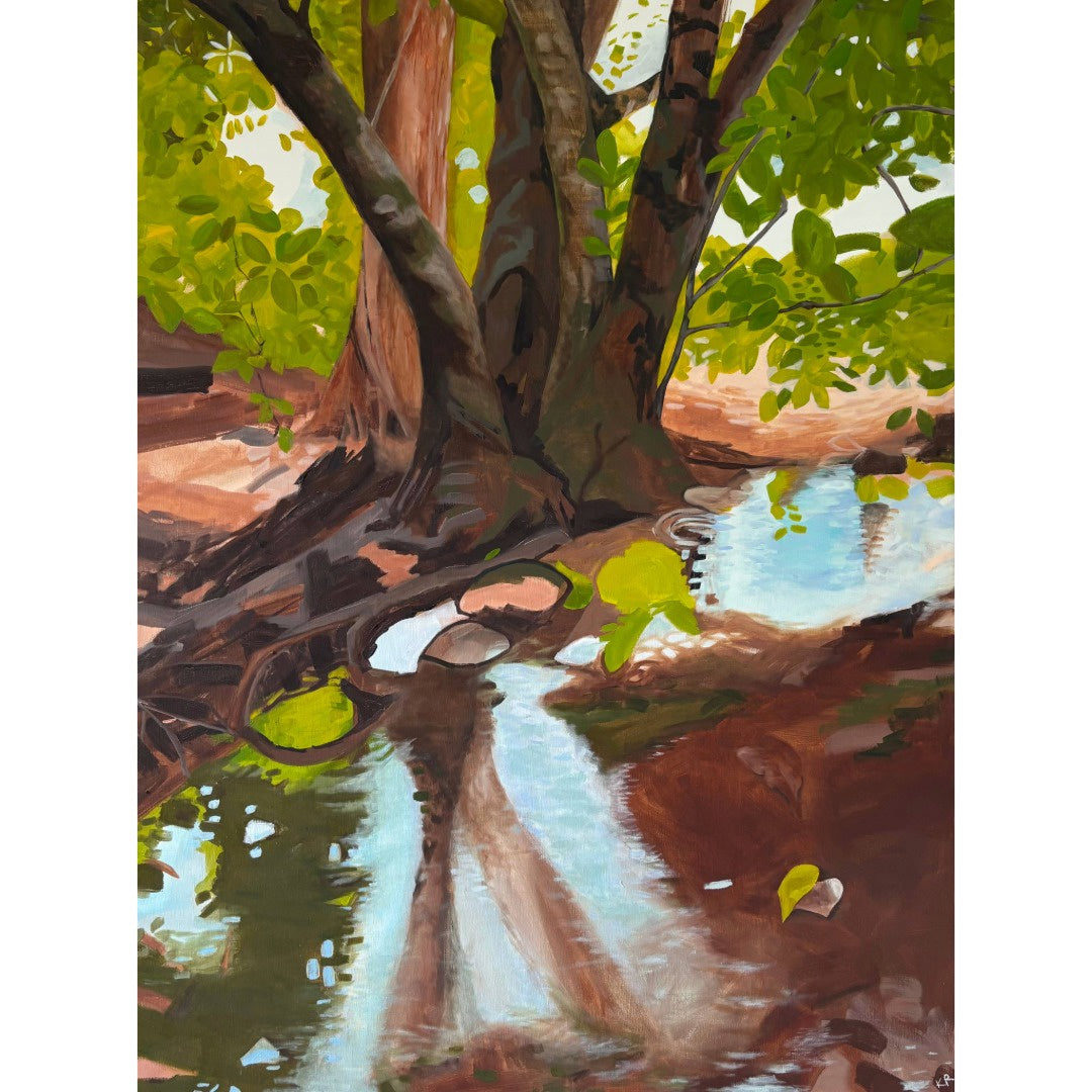KIM RAYNER | 'Into the Quiet' | Oil on Belgian linen