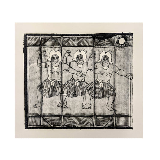 RAIDON ROBINSON | 'Dancing Jester' | Drypoint etching
