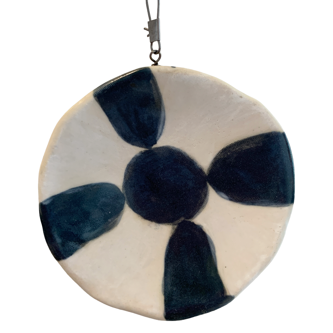 GABRIELLE COONEY | 'Leopard Blenny - Exallis Brevis' | 2025 | ceramic | H90 x W90 mm