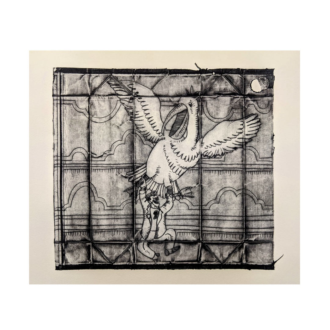 RAIDON ROBINSON | 'The Giant Pelican' | Drypoint etching