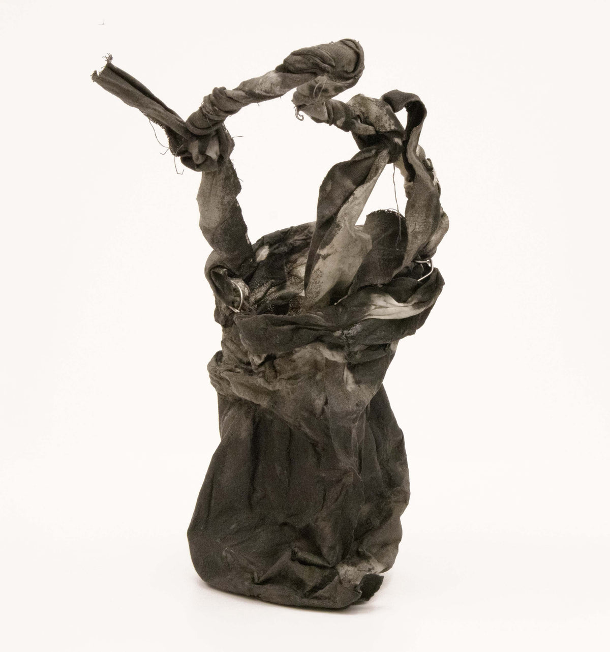 JULIE POULSEN | 'Hunky 2' | 2026 | Recycled materials / glue / ink | 295 x 150 x 150 mm