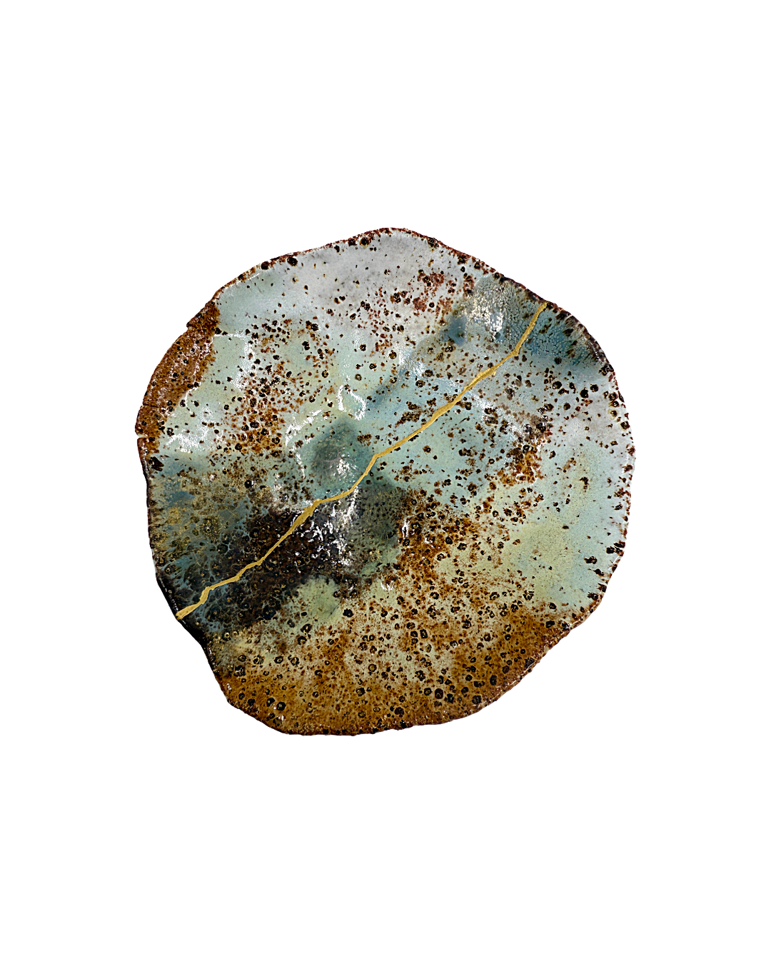 KAT HALL | ‘Nut’ | 2025 | Ceramic and kintsugi