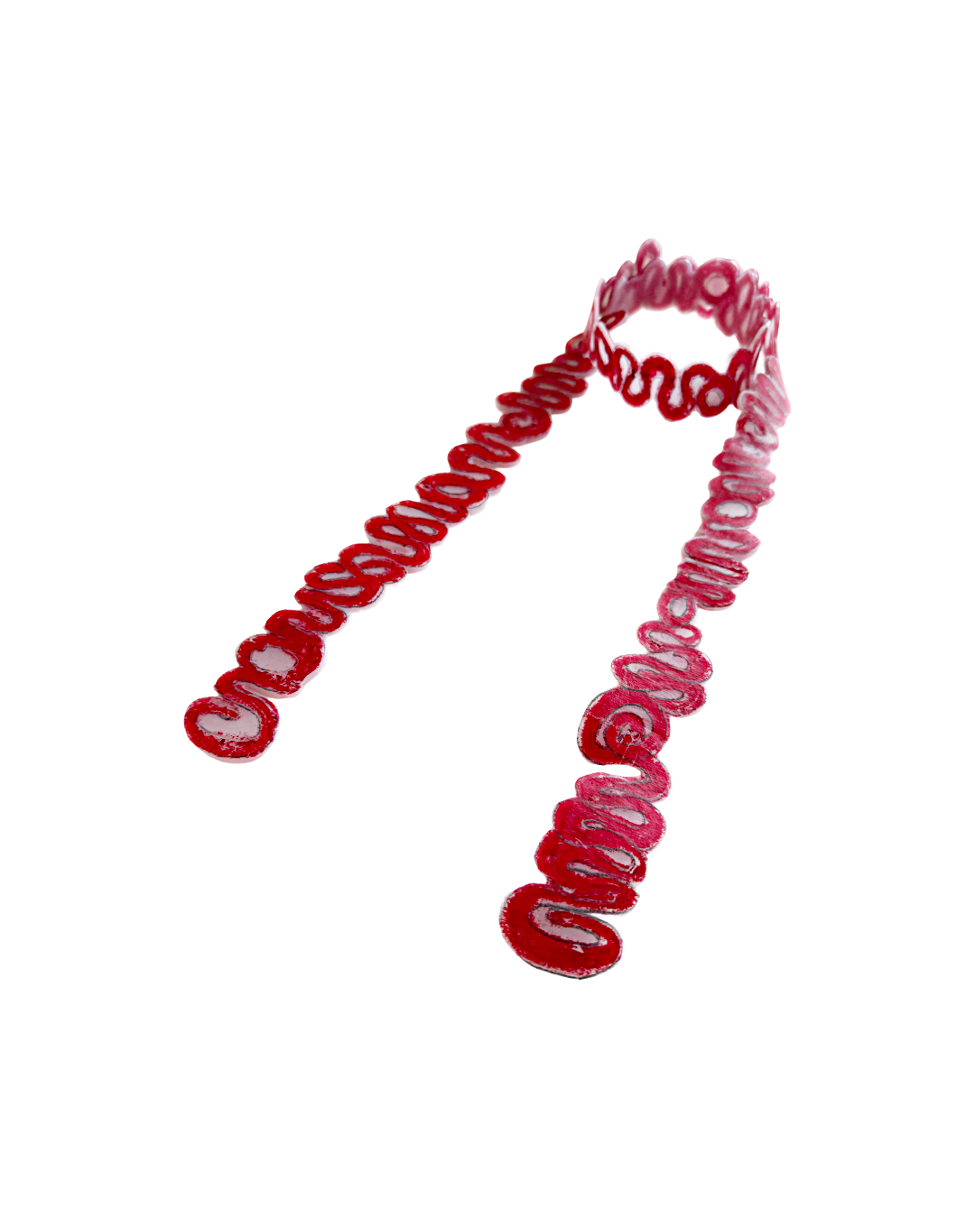 JENNIFER VALMADRE | 'Scarf Jelly 2' | 2025 | Silicone