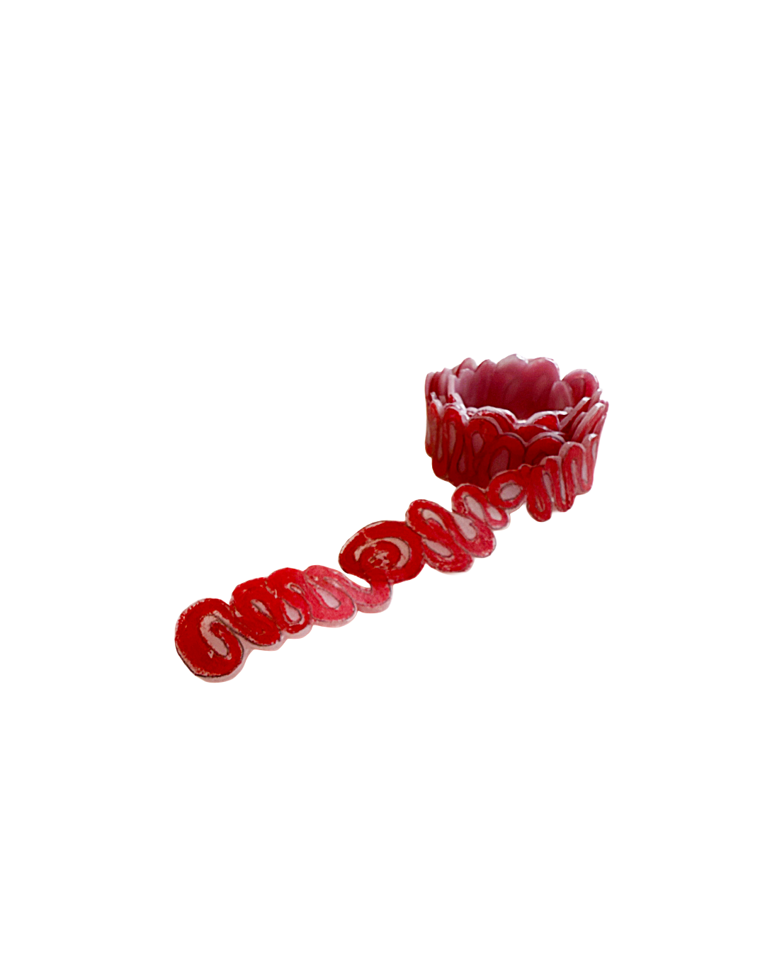 JENNIFER VALMADRE | 'Scarf Jelly 2' | 2025 | Silicone