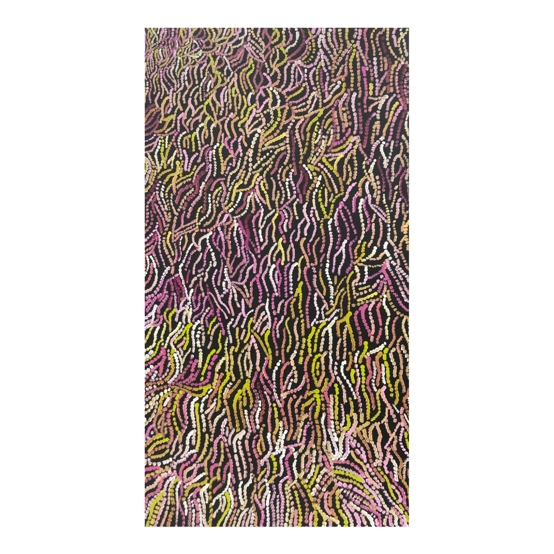 MAREE KOO-OILA | ‘Paamp (Lagoon)’ | Synthetic Polymer on Canvas