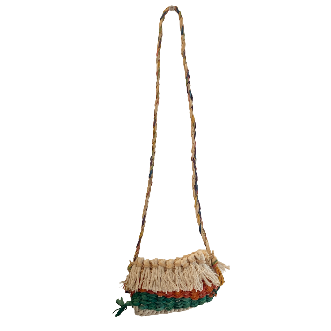 PAULA SAVAGE - Moa Island | 'Migi Bag #72-26' | Woven rafia + jute | 2026