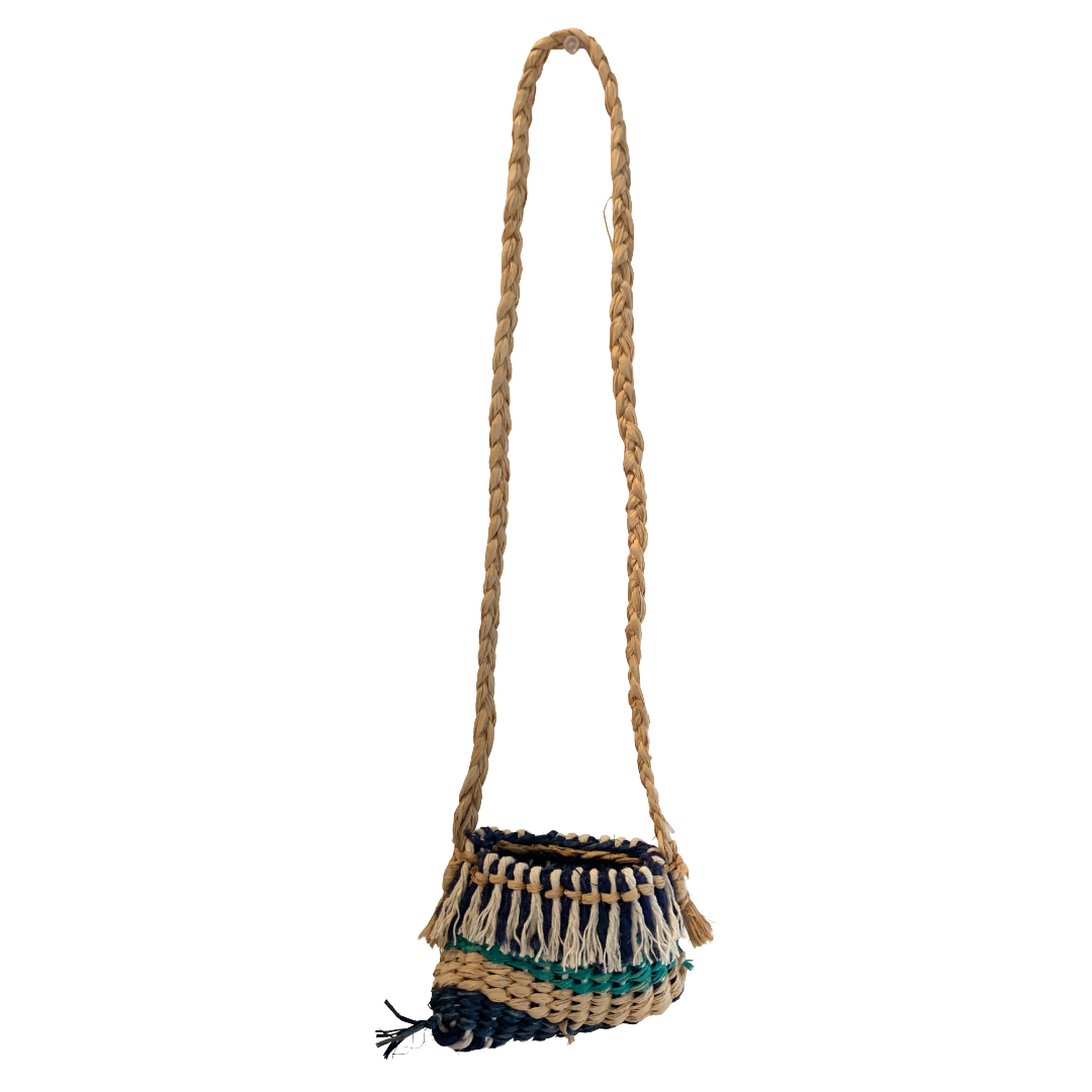 PAULA SAVAGE - Moa Island | 'Migi Bag #74-26' | Woven rafia + jute | 2026
