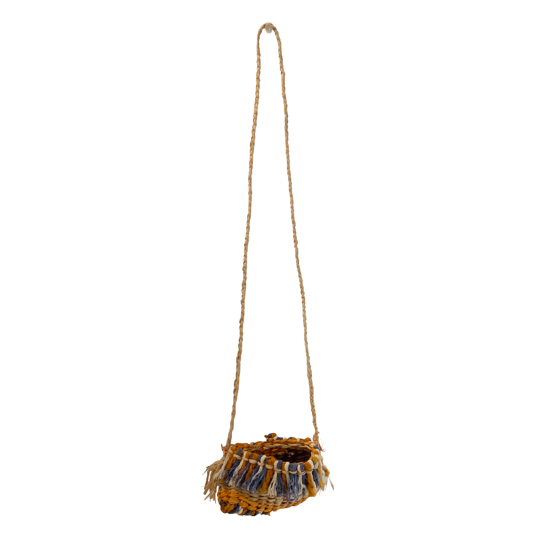 PAULA SAVAGE | Moa Island | 'Migi Bag #87-26' | Woven rafia + jute | 2026