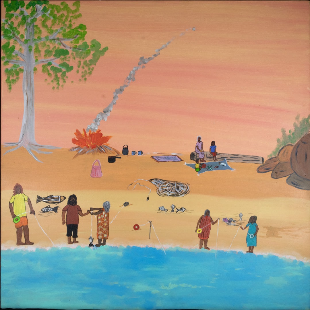 ELVERINA JOHNSON | 'Day out on Country' | 2026 | Painting