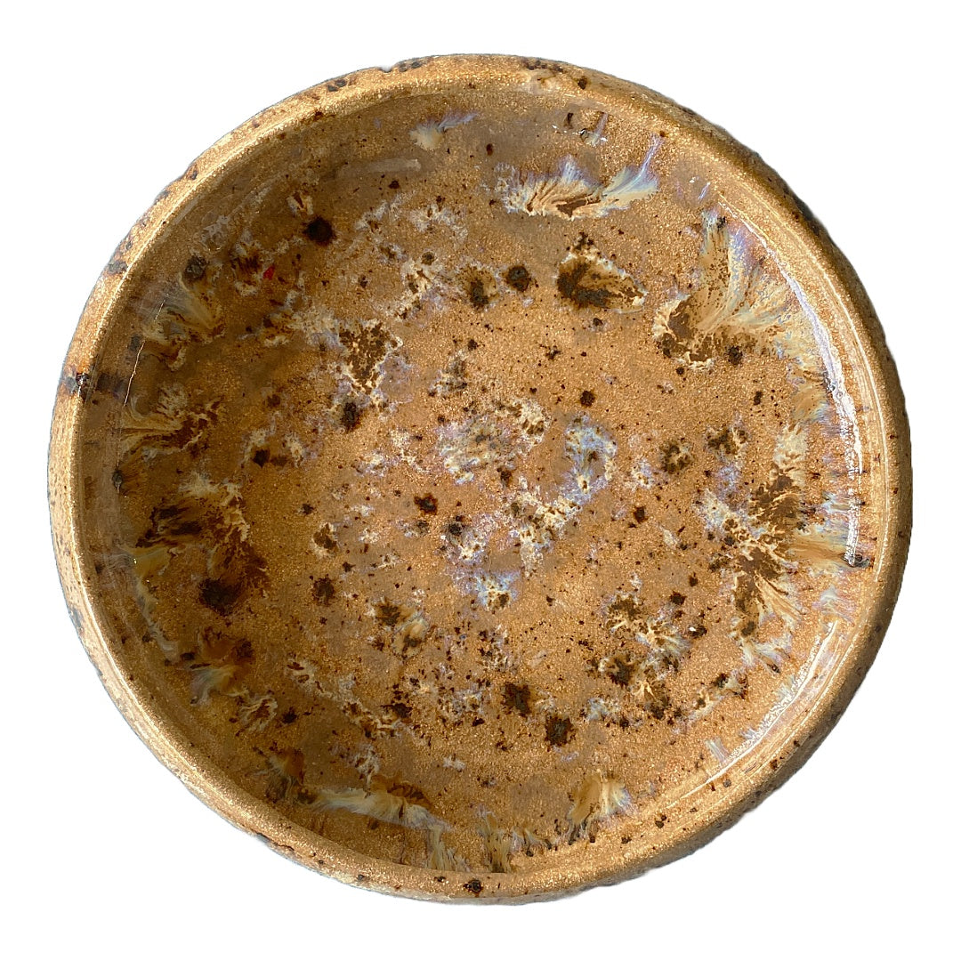 AKIKO HANAZAKI | ‘Earth Plate’ | Terracotta Clay + Mixed Glaze