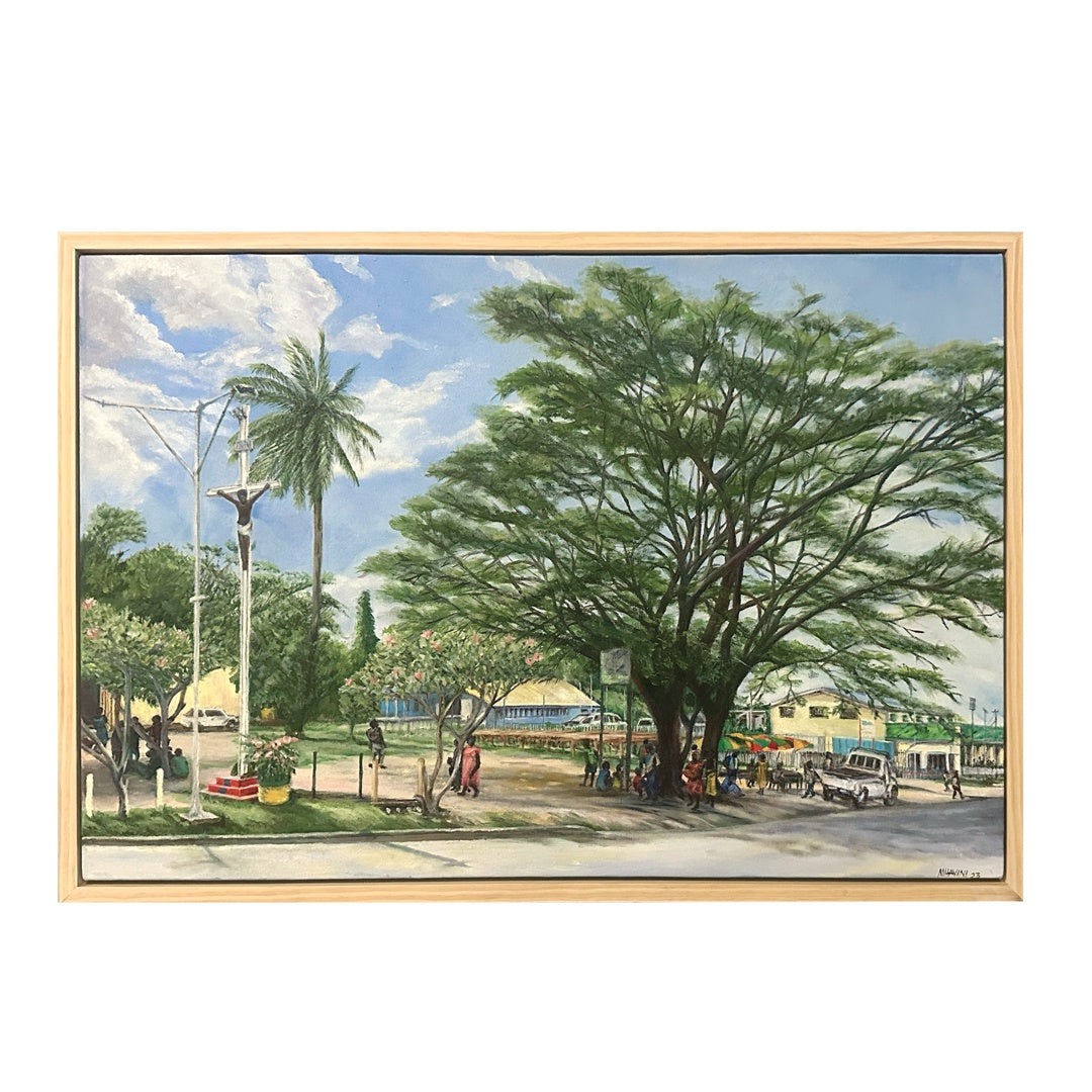 MARILYN TALEO HAVINI | 'Bel Isi (Peace Park), Buka' | Oil on canvas