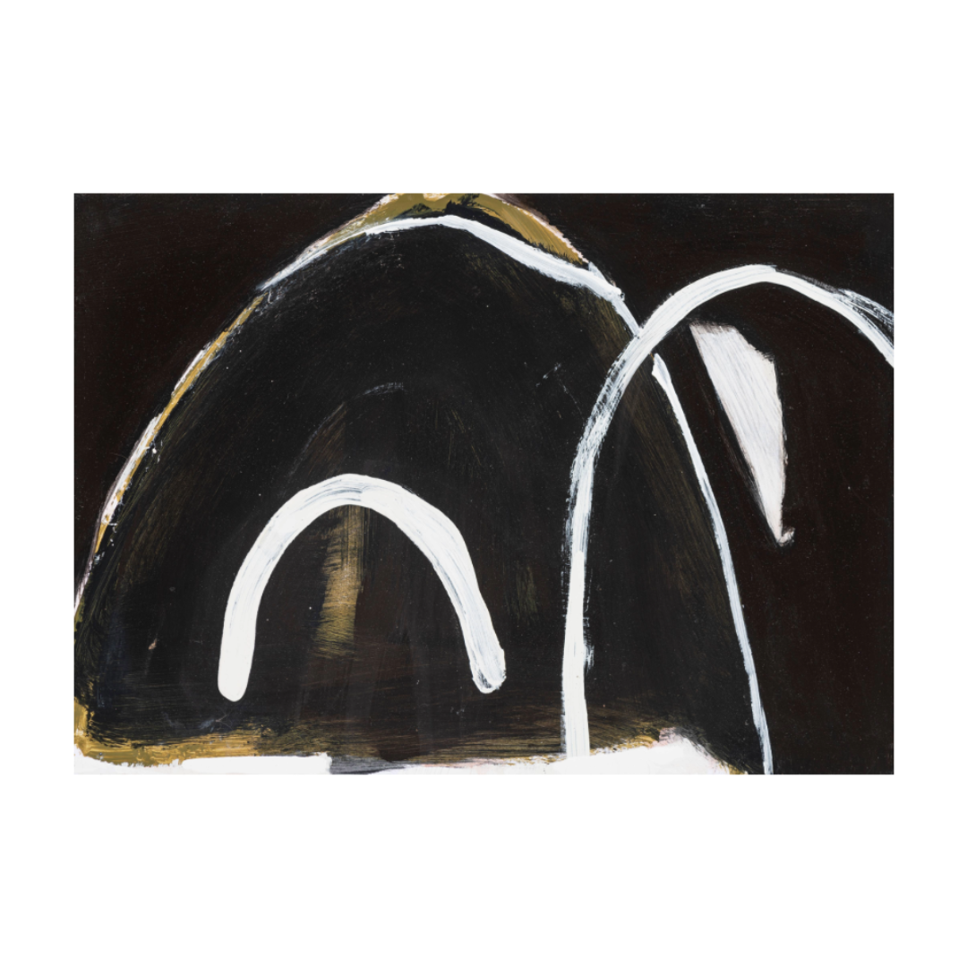 CLAUDINE MARZIK | ‘Undara Archway 1’ | Acrylic on paper / box timber frame