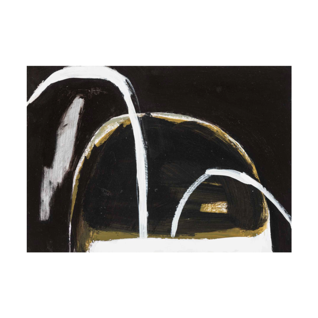 CLAUDINE MARZIK | ‘Undara Archway 3’ | Acrylic on paper / box timber frame