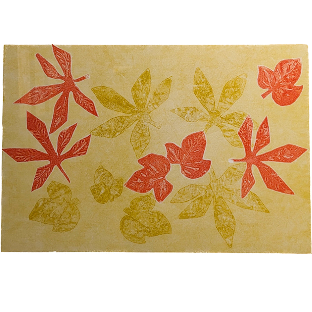 RITA KAITAP - Moa Arts | 'Climate Change Affects in our Garden (v3/3)' | 2023 | Monoprint