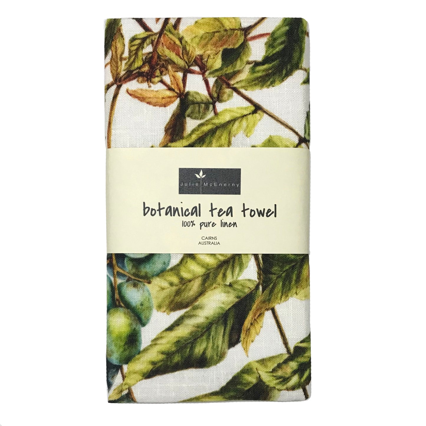 JULIE MCENERNY | ‘Davidson Plum’ | Tea towel / 100% linen