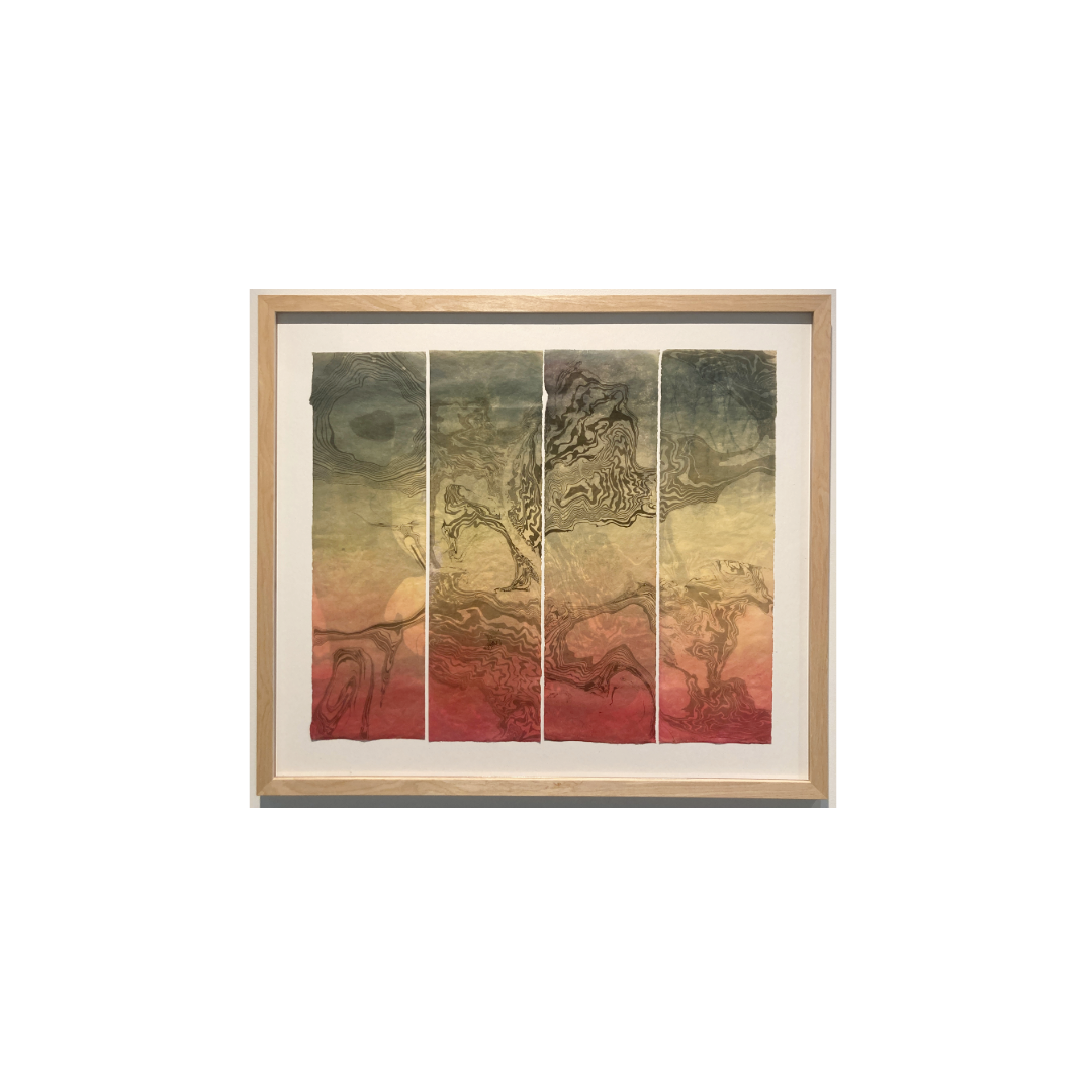 YVONNE WERNER | 'Untitled' | 2024 | water colour / ink / Japanese paper