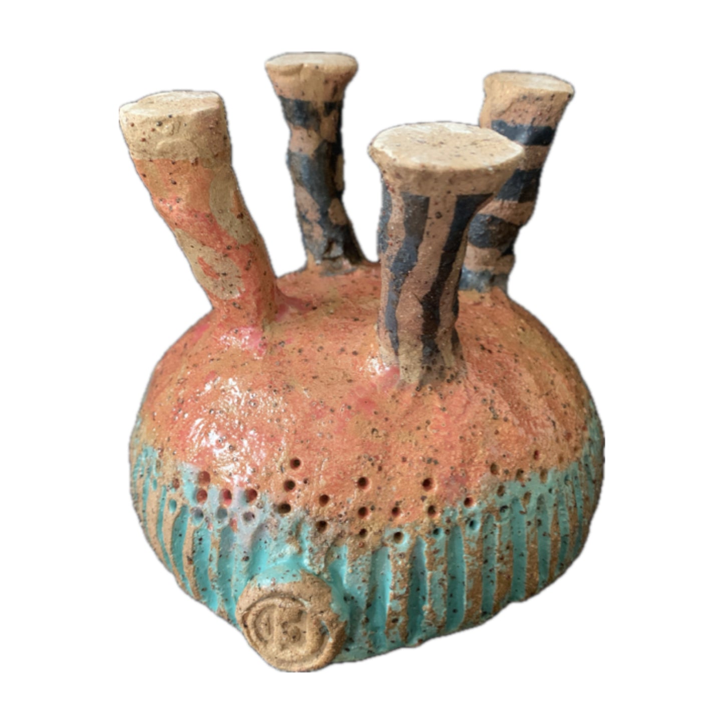 FLINTSTONE DESIGNS | ‘Black Seed Critter' | Ceramic