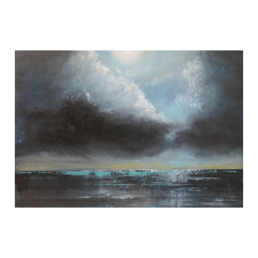 LOU DERRY | ‘Facing the Elements VII’ | 2024 | Oil on Arches Paper