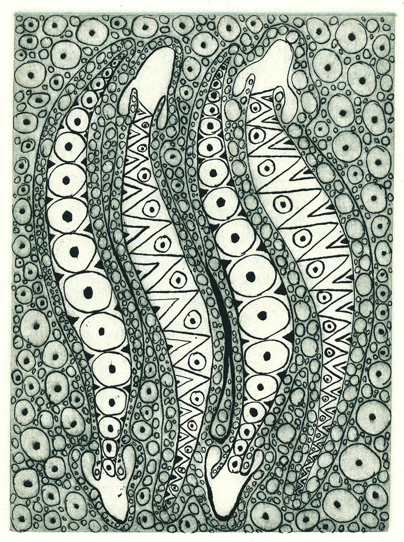 DAPHNE DE JERSEY | 'Four Generations' | Etching