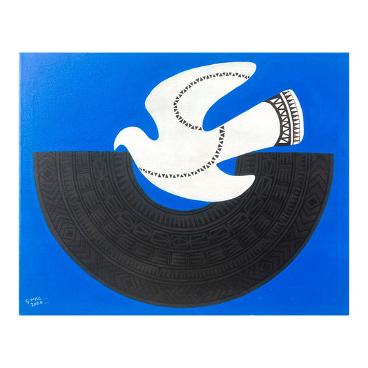 GLEN MACKIE | 'Gaynah' | 2024 | Acrylic painting