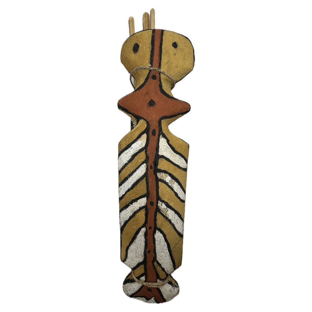 GIRRINGUN ART CENTRE – Philip Denham | ‘Bagu’ | Milky Pine / Ochre