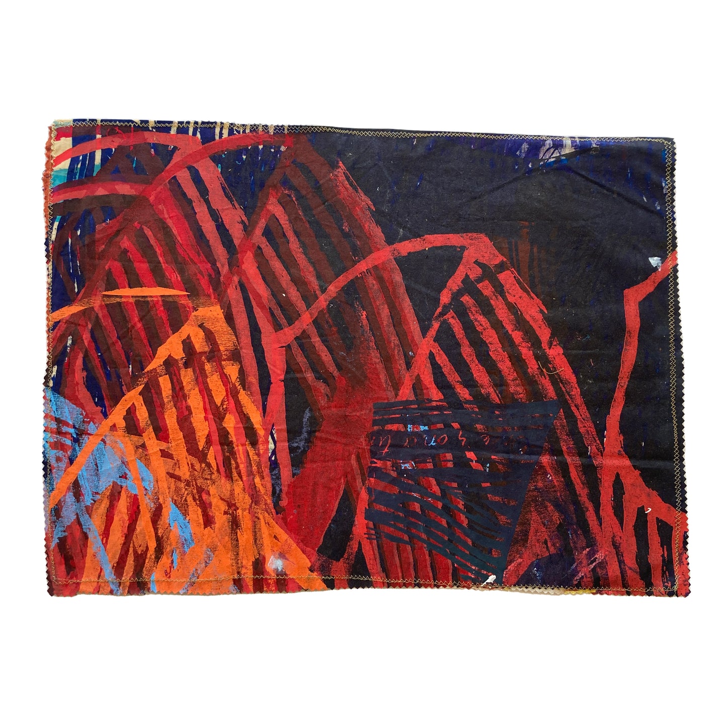 HANNAH PARKER | 'Mats About Place '(30) | Screen-printed fabric