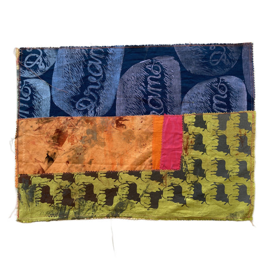 HANNAH PARKER | 'Mats About Place '(33) | Screen-printed fabric