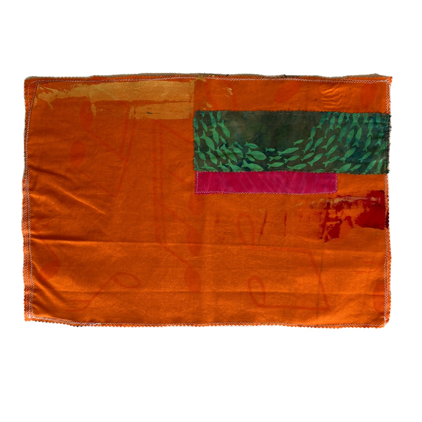 HANNAH PARKER | 'Mats About Place '(34) | Screen-printed fabric