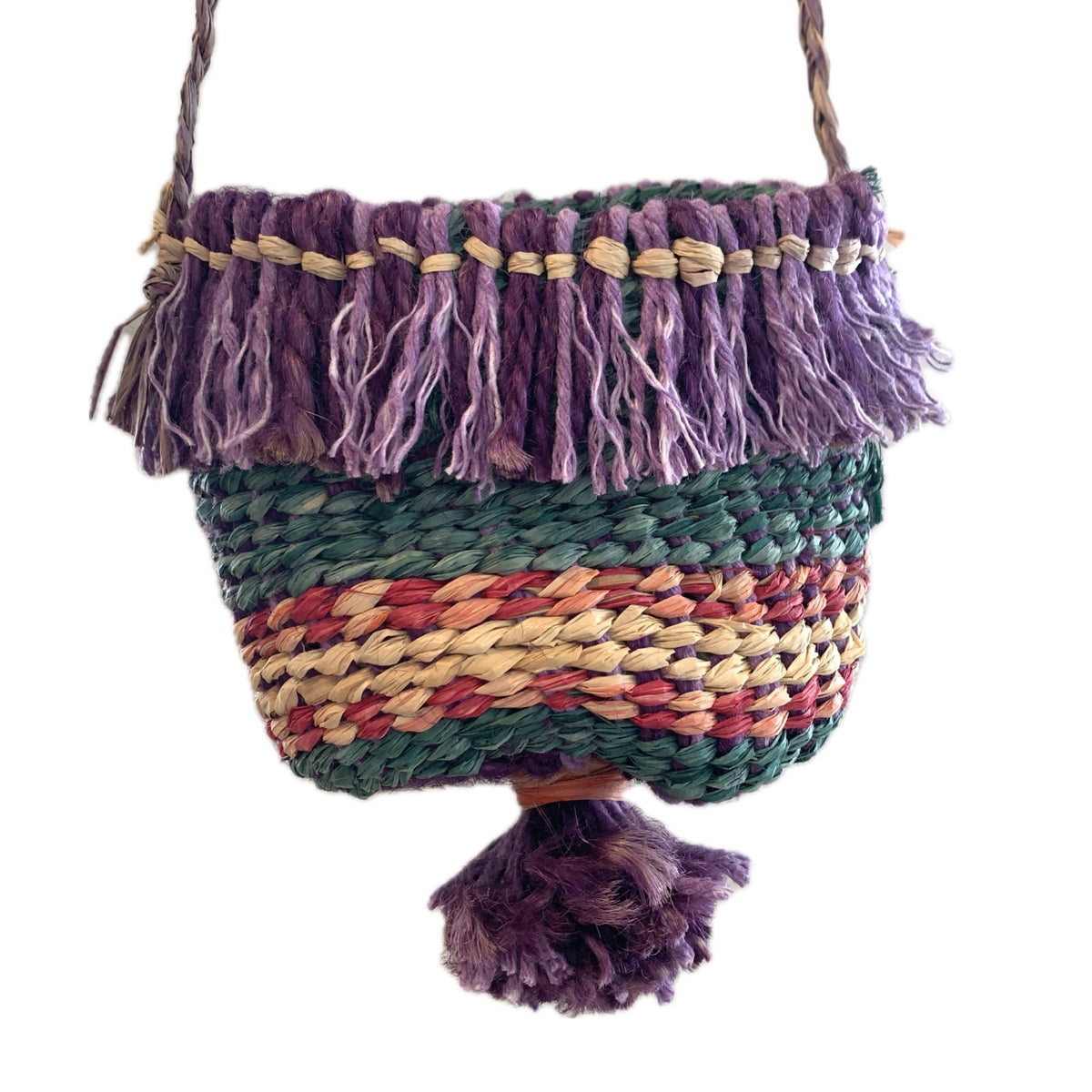 PAULA SAVAGE - Moa Island | 'Migi Bag #548' | Woven rafia + jute | 2026