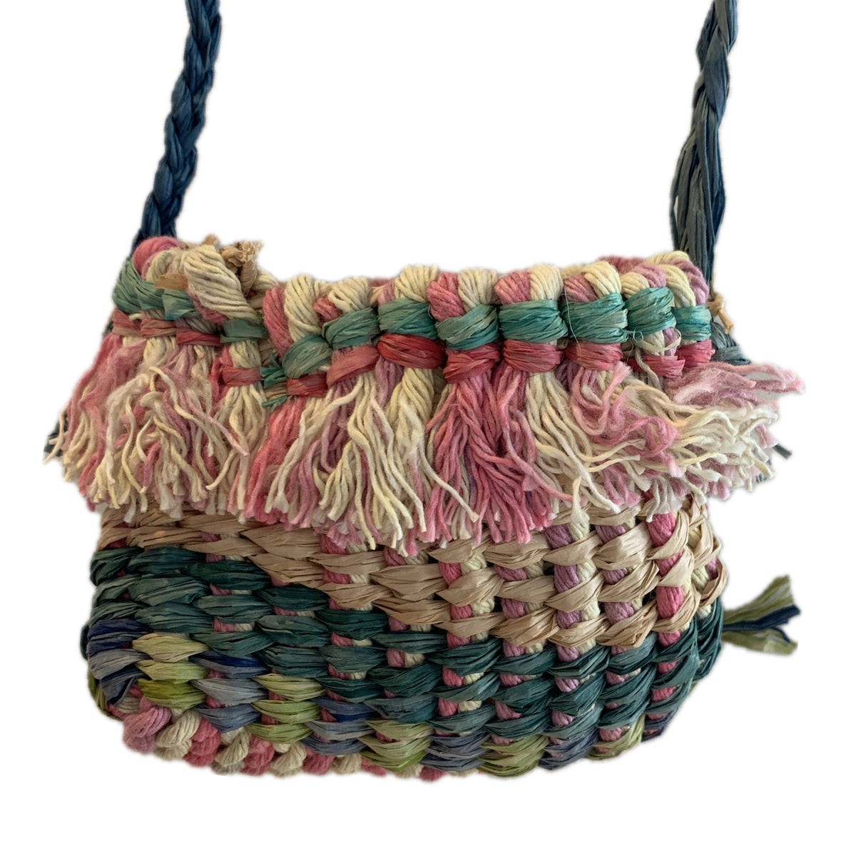 PAULA SAVAGE - Moa Island | 'Migi Bag #557' | Woven rafia + jute | 2026