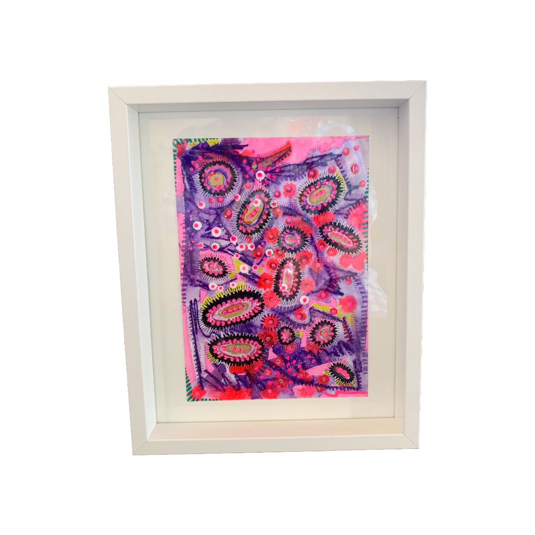 INDIA COLLINS | 'Mango Season 19' | Mixed media / framed