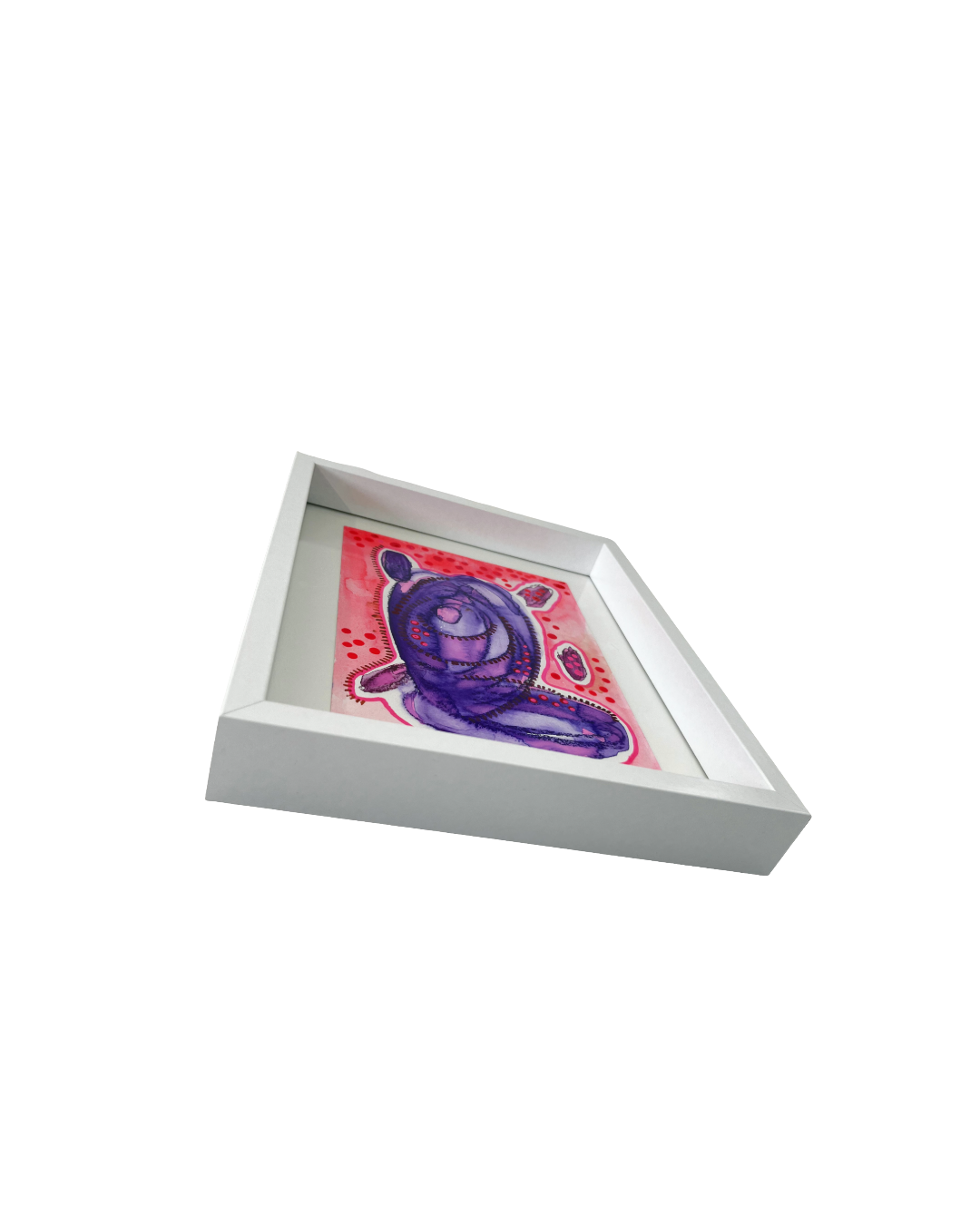 INDIA COLLINS | 'Mango Season 1' | Mixed media / framed