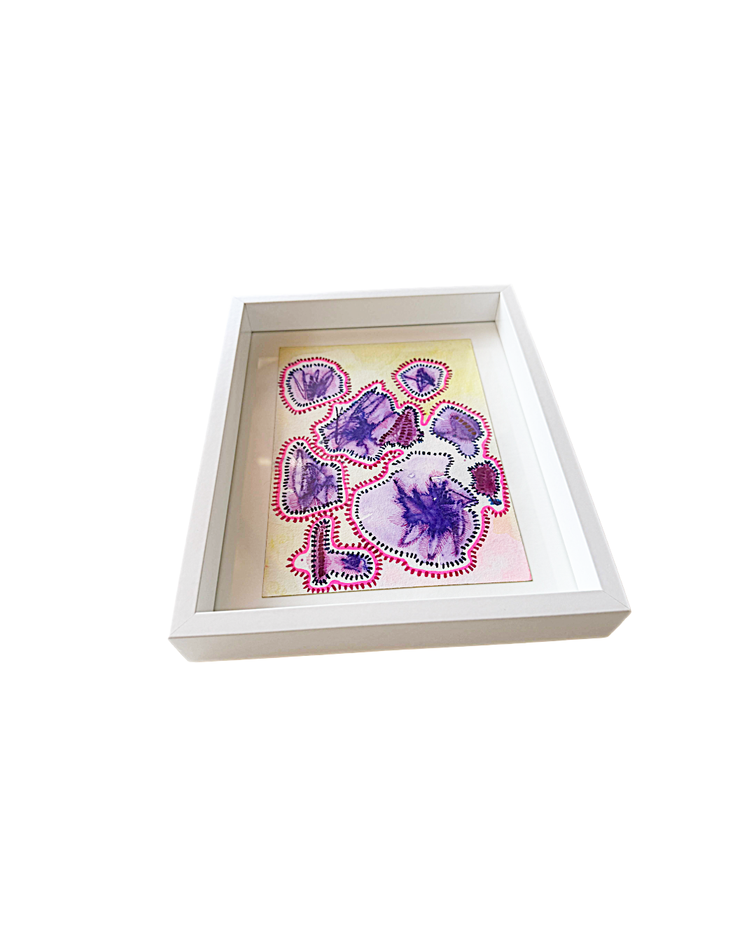 INDIA COLLINS | 'Mango Season 9' | Mixed media / framed