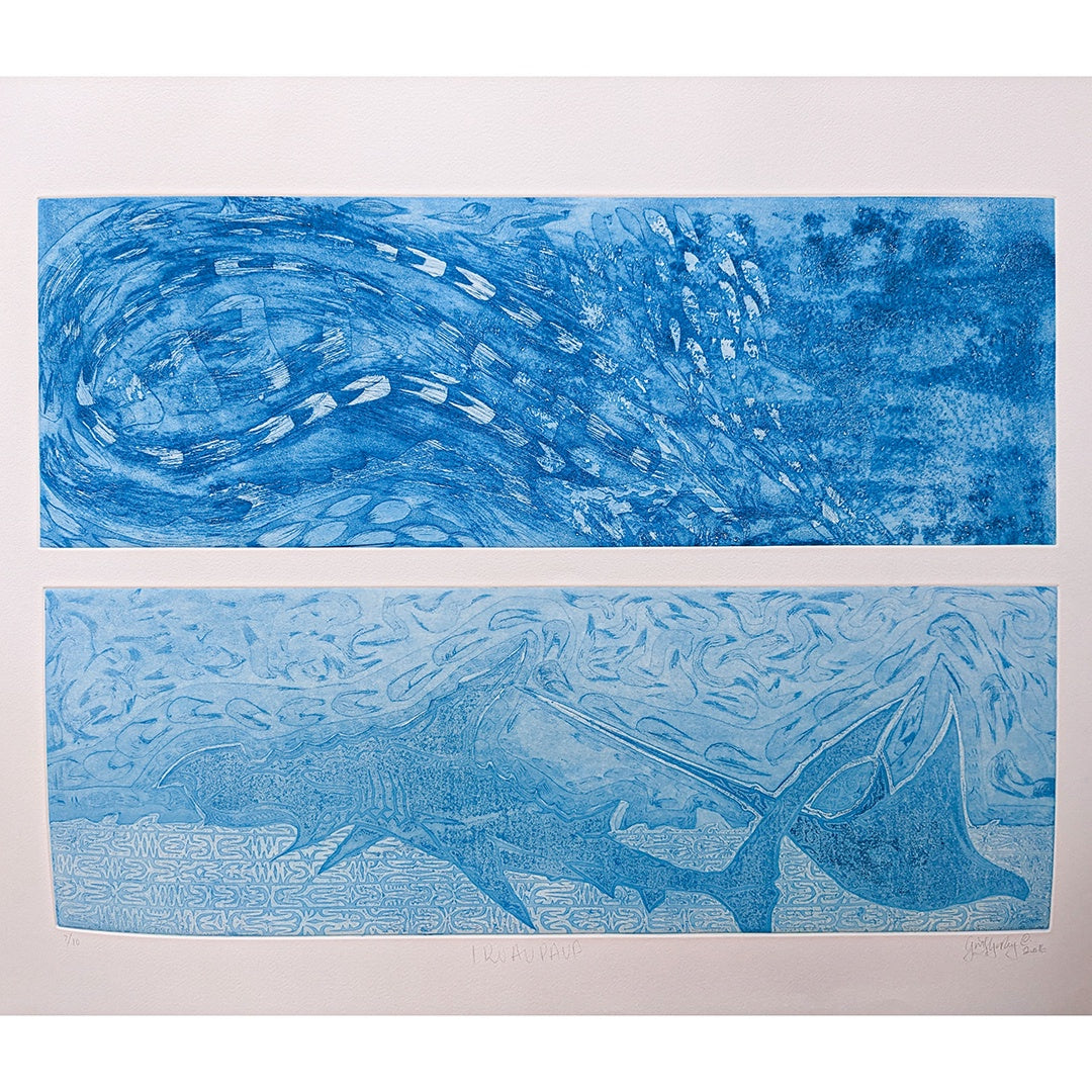 GEORGE GABEY | 'Iruapuap' | Etching
