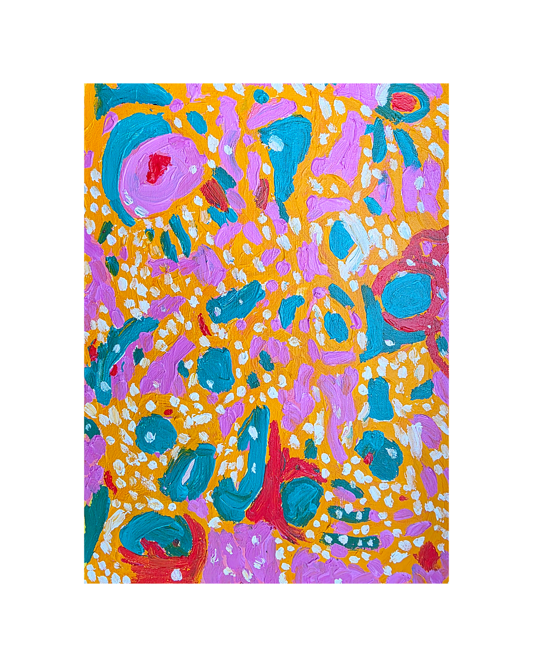 JACK WILKIE-JANS | ‘Untitled’ (Pink) | Acrylic on Canvas