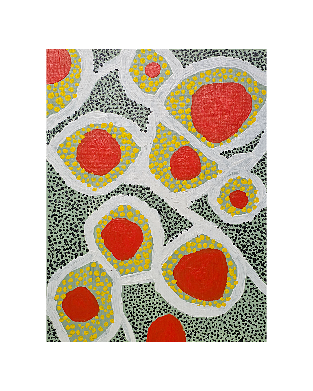 JACK WILKIE-JANS | ‘Untitled’ (Teal) | Acrylic on Canvas