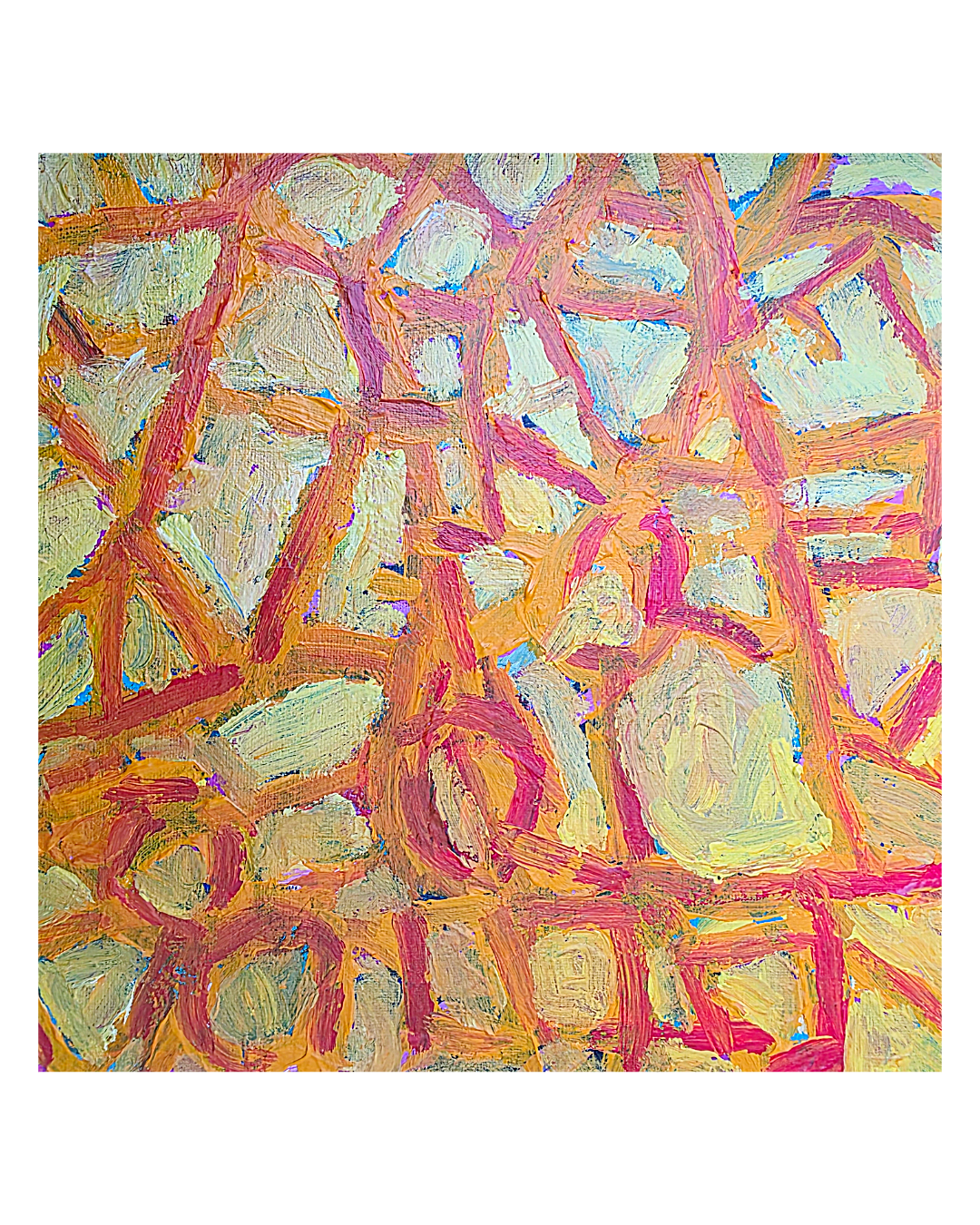 JACK WILKIE-JANS | ‘Untitled‘ (Yellow) | Acrylic on Canvas