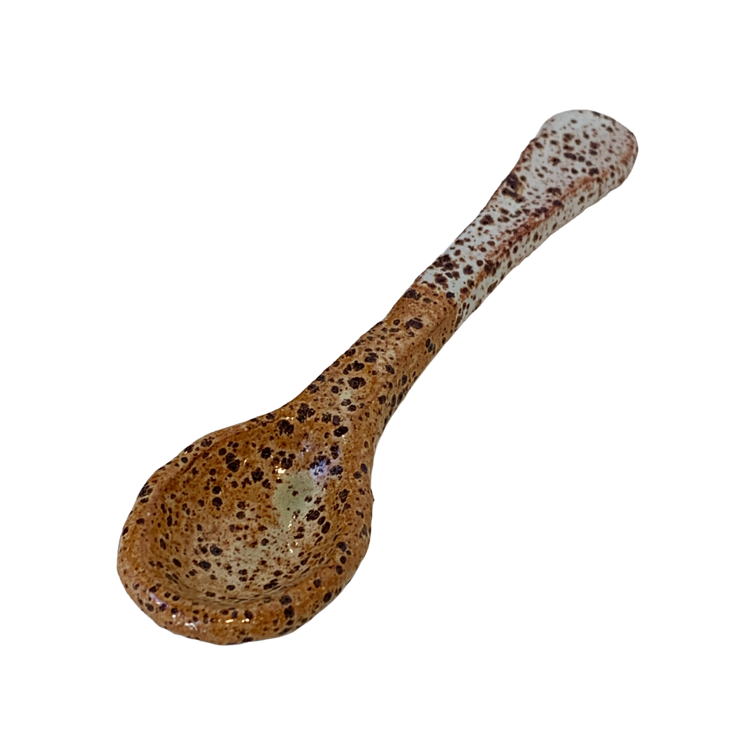 KAT HALL | ‘Latte’ Medium Spoon | ceramic spoon
