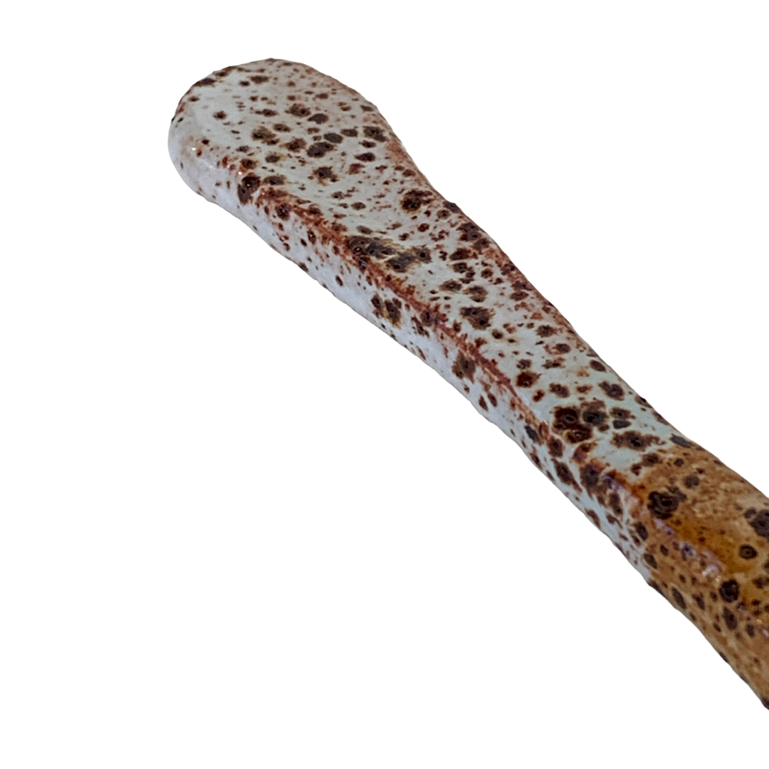 KAT HALL | ‘Latte’ Medium Spoon | ceramic spoon