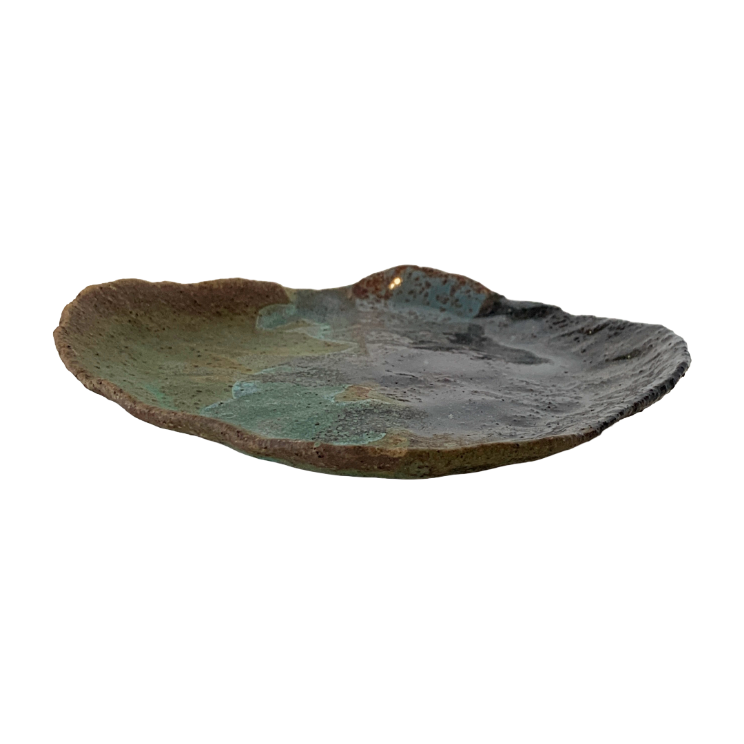 KAT HALL | ‘Forest Floor Plate’ - Medium | Ceramic Plate