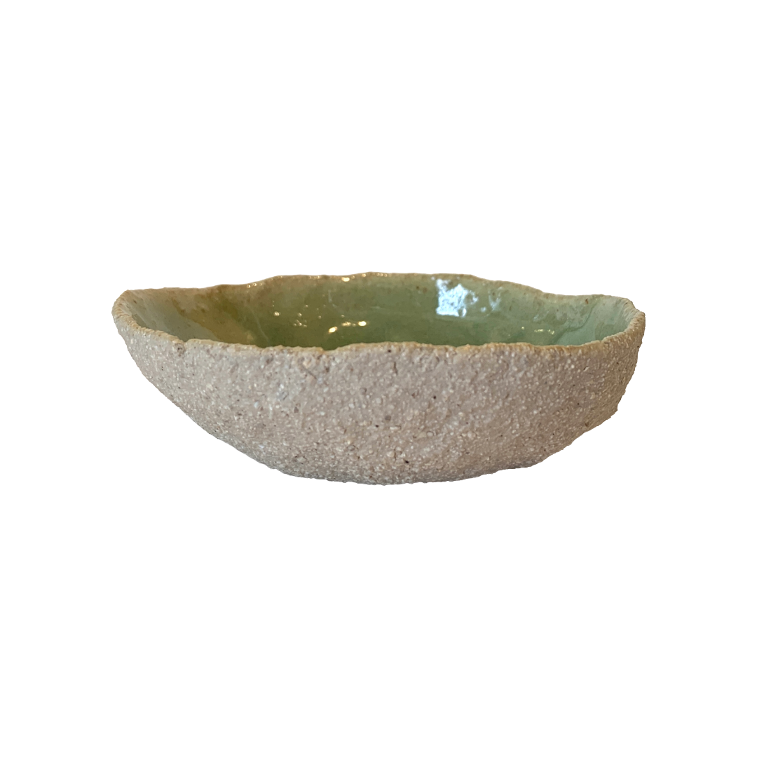 KAT HALL | ‘Jade Green Small Bowl’ | Glazed Interior / Ceramic Bowl