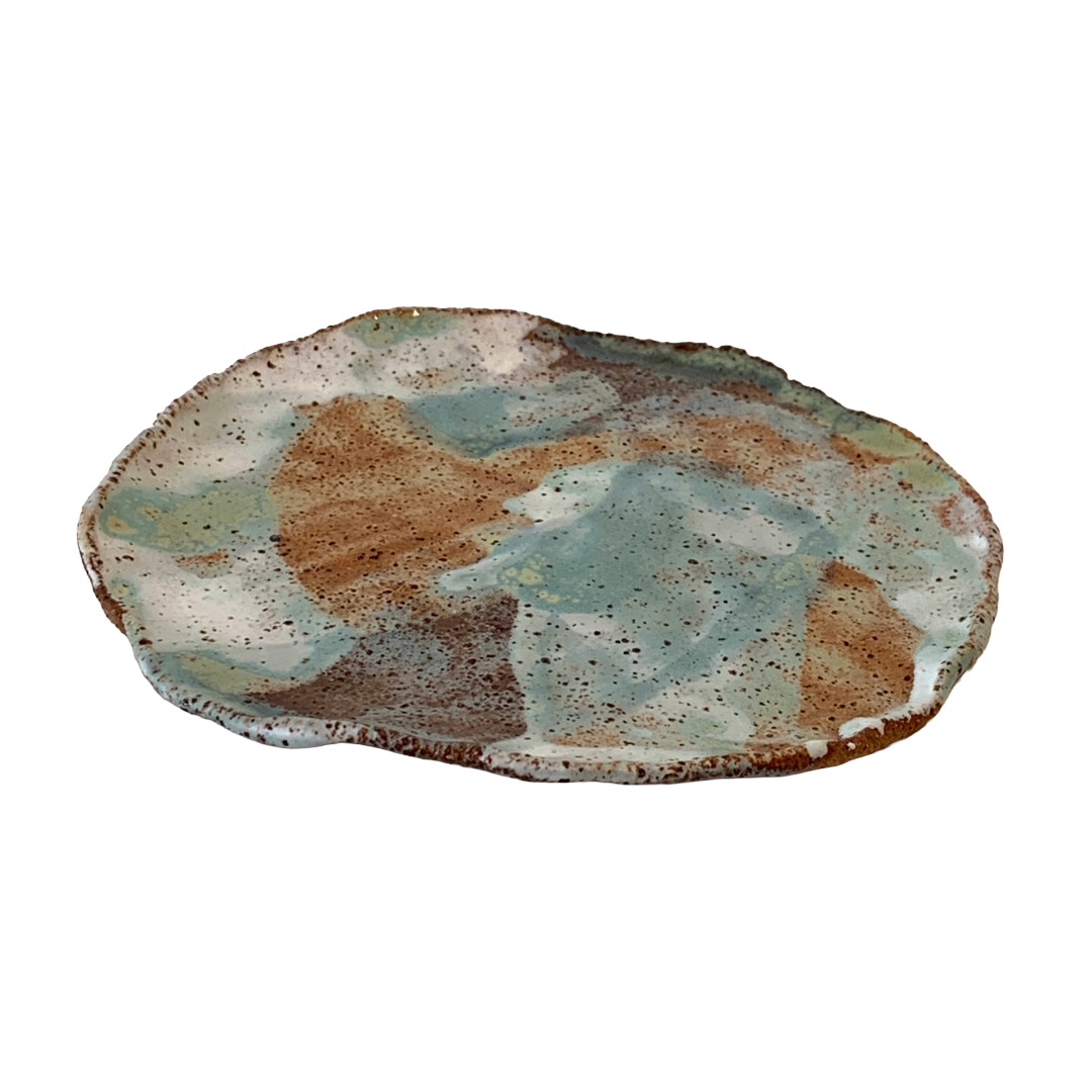 KAT HALL | ‘Jade Medium Plate’ | Ceramic Plate