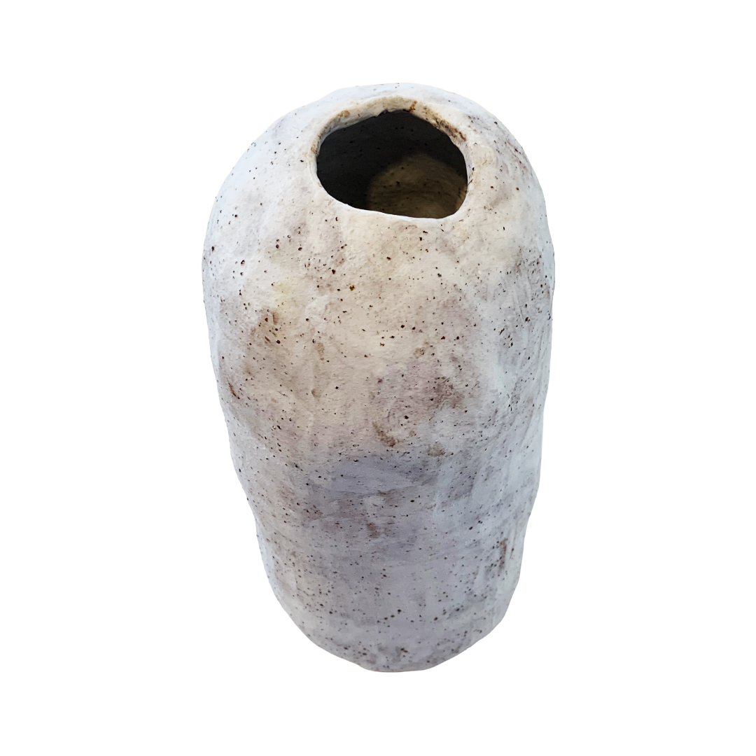 Luna Phase Vase’ – XL Tall Vase | Ceramic Vessel