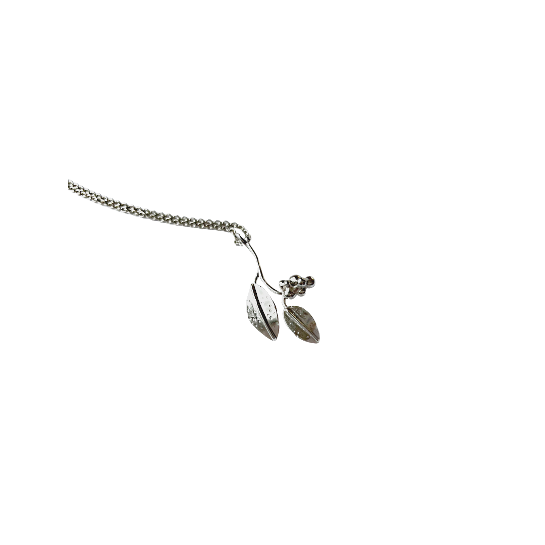 KATE HUNTER | ‘Berry’ | Sterling silver pendant + chain