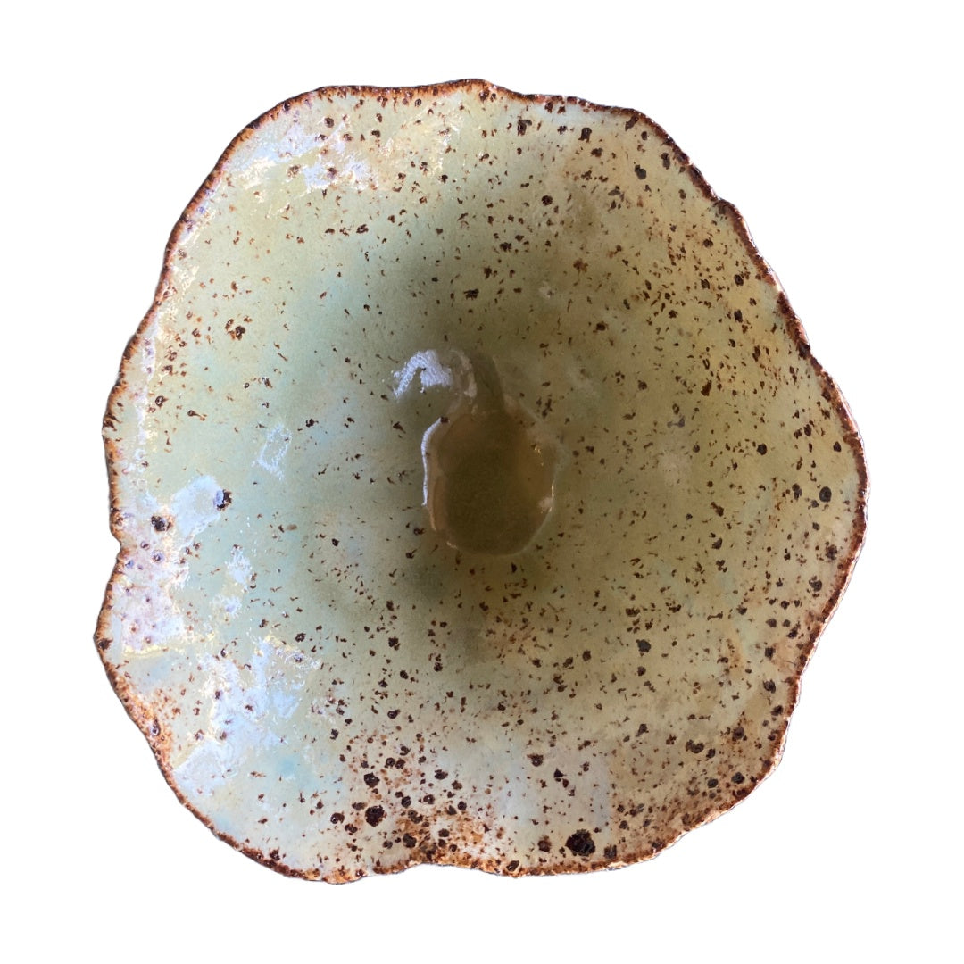 KAT HALL | ‘Floating Green Bowl’ | Ceramic Dish