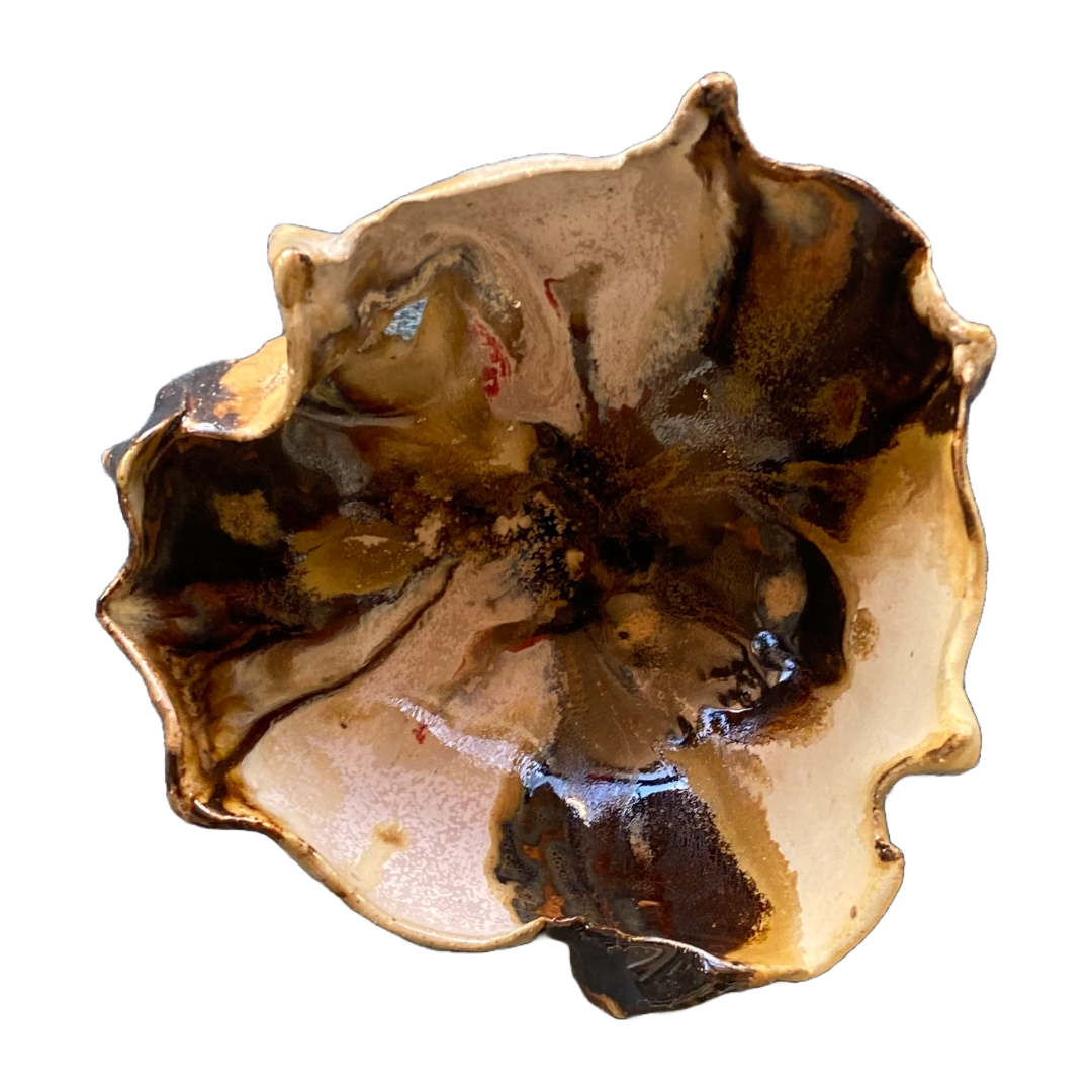 KIM NOLAN | ‘Seed Pod Bowl 2’ | Mid-fire clay / glaze / stain