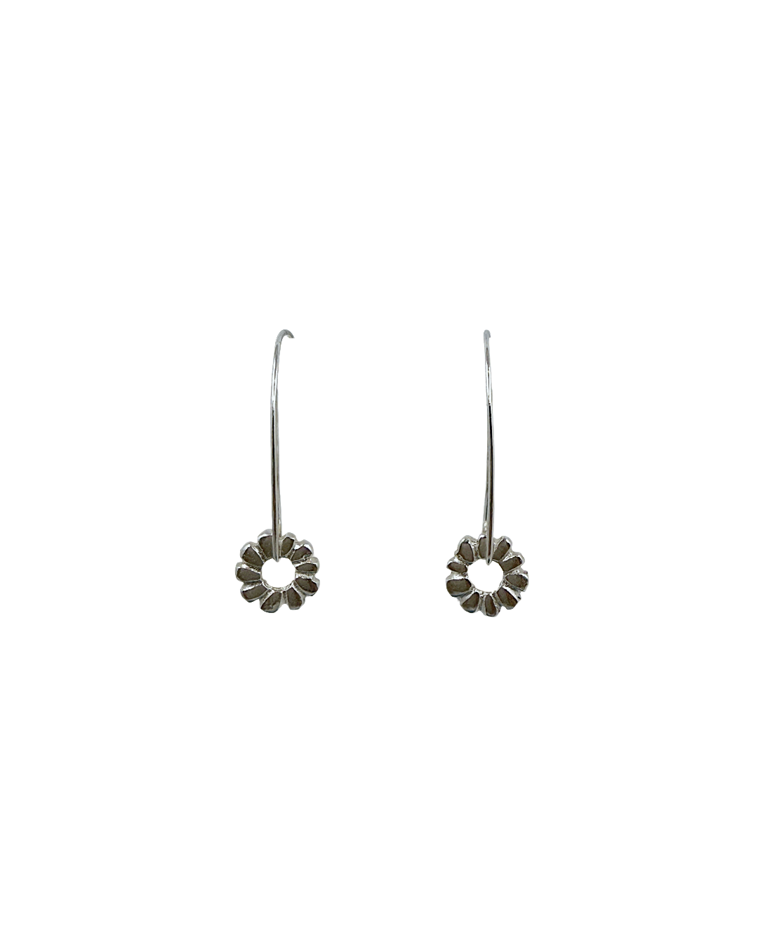 LAURA SCOTT HANDMADE JEWELLERY | ‘Mini Sunburst dangles’ | 925 Sterling Silver